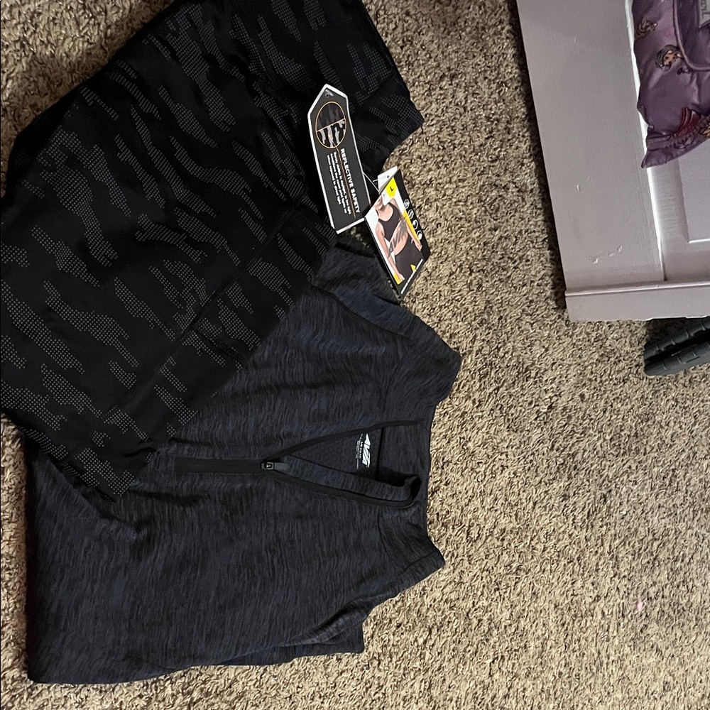 Avia Black Long Sleeve Tee